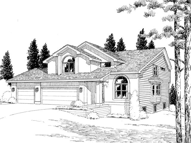 Eagles Nest two-story floorplan 