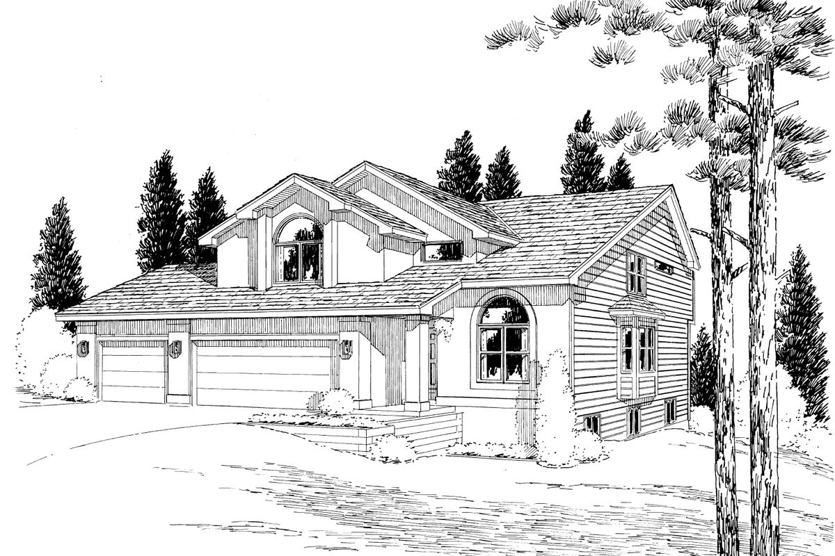 Rendering of Eagles Nest Two Story 