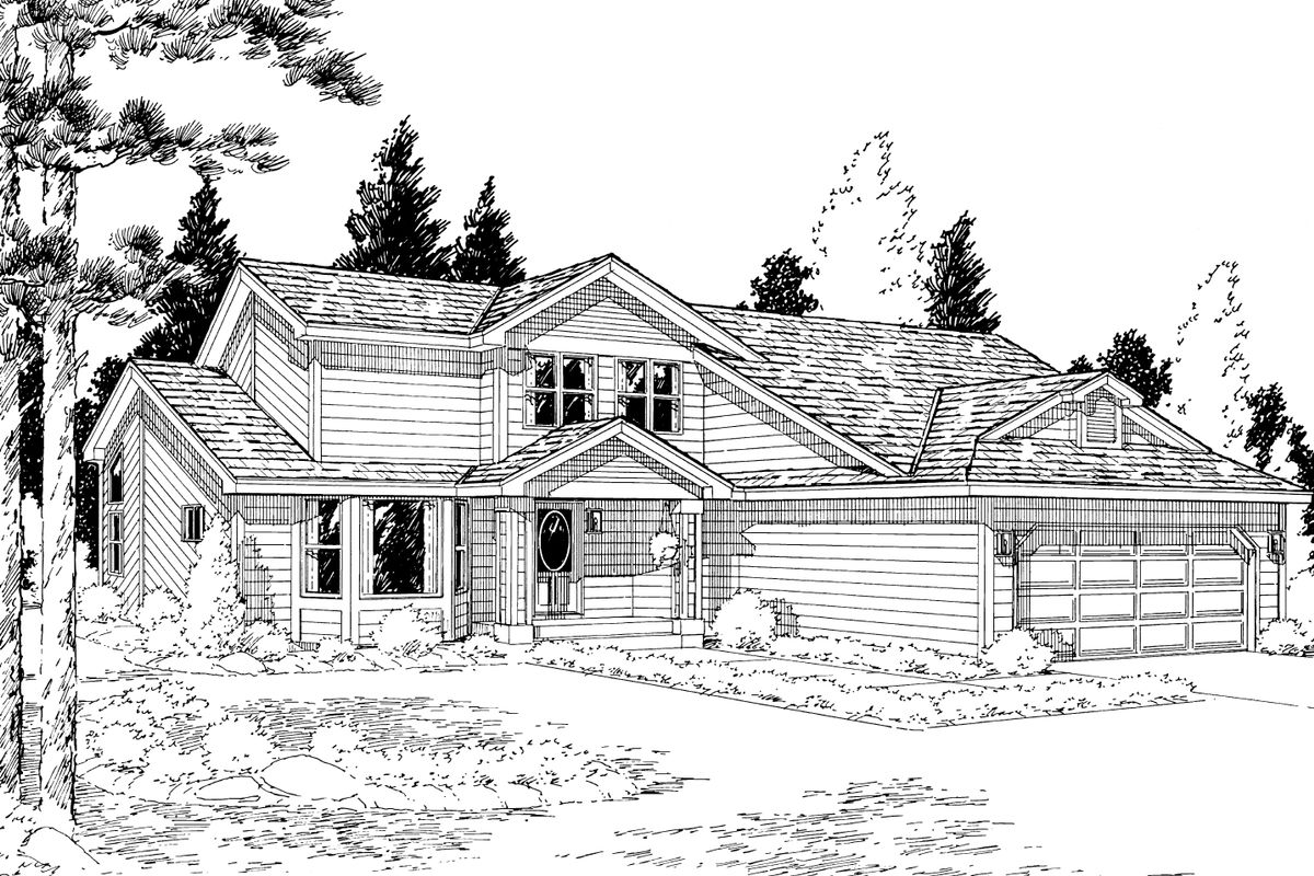 Rendering of Mountain Laurel Floor Plan