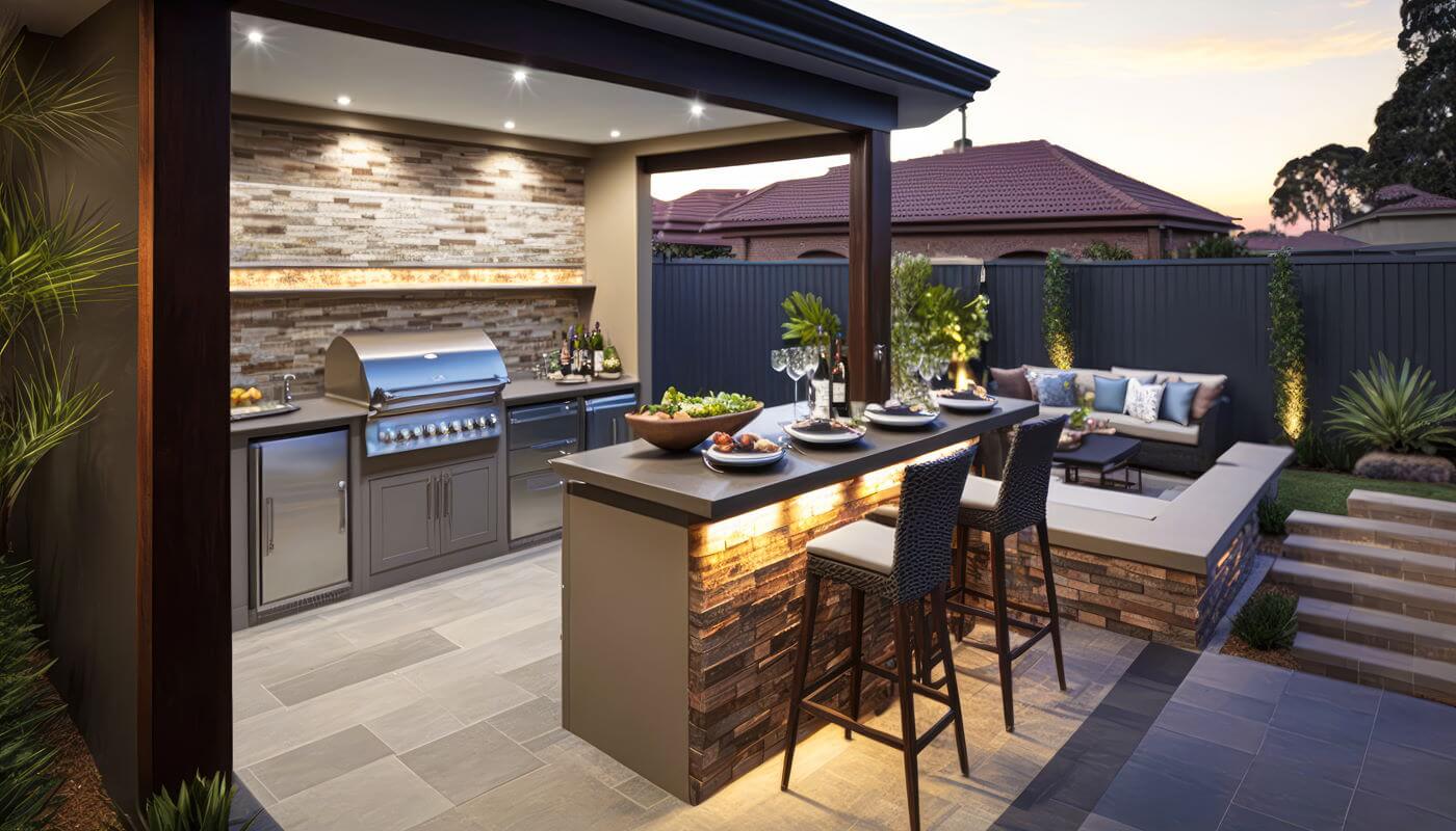 Outdoor kitchen