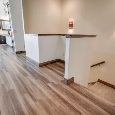 picture of stairway landing