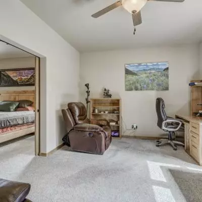 Office off of master bedroom