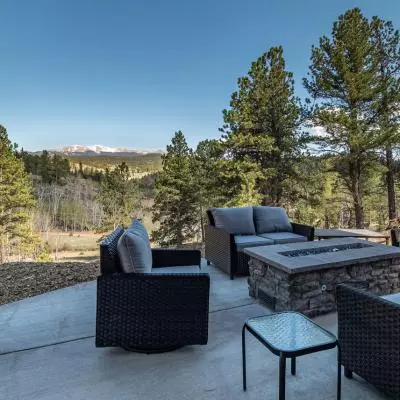 Patio With Mountain View